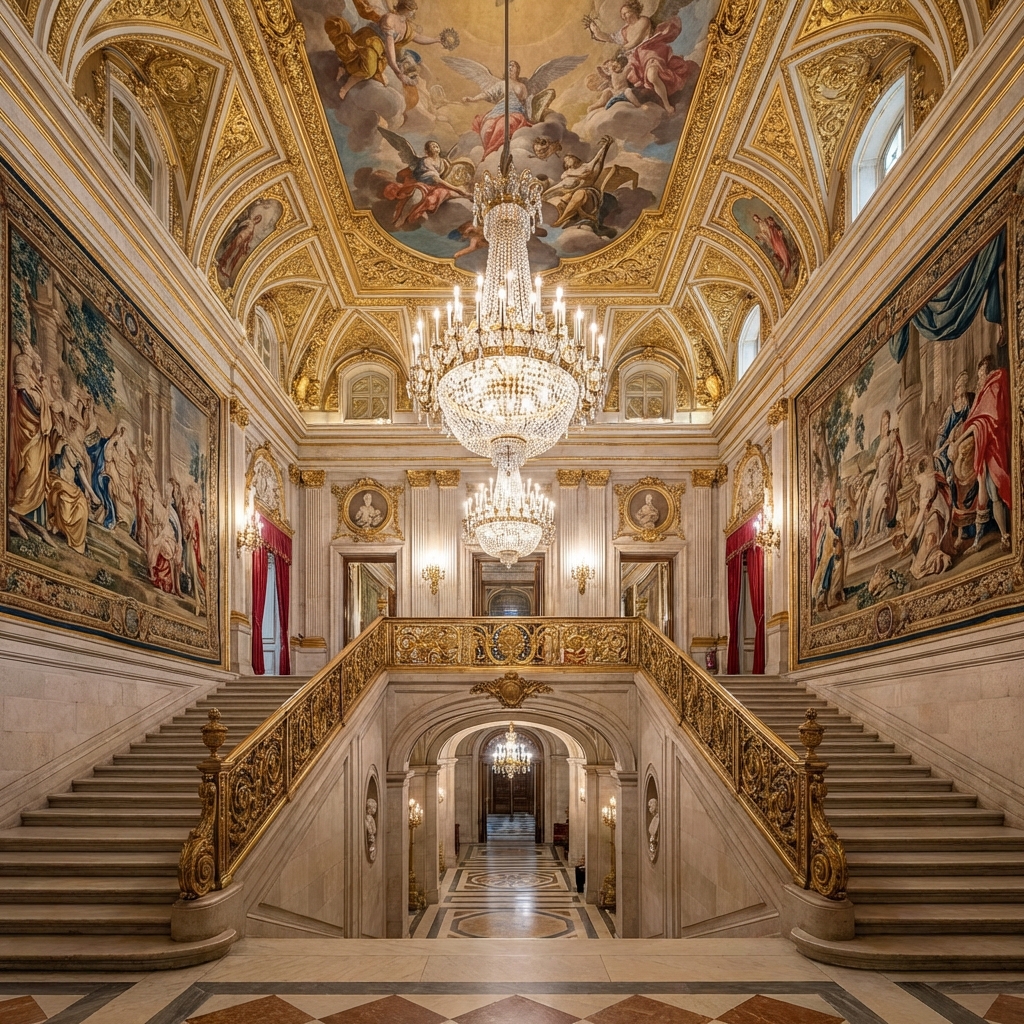 The Royal Palace of Madrid: A Monument to Bourbon Elegance